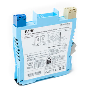 Jiskrově bezpečný jednokanálový oddělovač analogových vstupů 4-20mA, EATON MTL5541