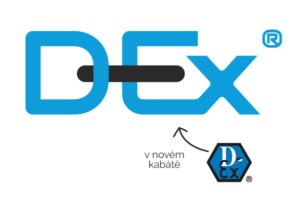 nové logo D-Ex - v novém kabátě
