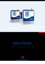 Brožura s technickými daty hmotnostní průtokoměr MASS-STREAM - MASS-STREAM, průmyslový hmotnostní průtokoměr
