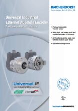 Absolutní enkodéry WDGA s protokolem Universal IE - Absolutní enkodéry WDGA (SSI, RS485, SAE J1939 a PROFIBUS)