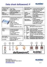 deltawave C-P katalogový list - deltawaveC – přenosný ultrazvukový průtokoměr