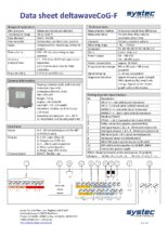 deltawaveCoG-F katalogový list - deltawaveC – přenosný ultrazvukový průtokoměr