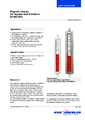 Katalogový list - Magnetická zobrazovací lišta BMD - Stavoznak s horní montáží UTN