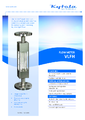 Model VLFH - Průmyslové plovákové průtokoměry pro vysoké průtoky