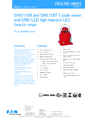 Katalogový list maják SM87 - Nevýbušný LED zábleskový / trvale svítící maják SM87LED
